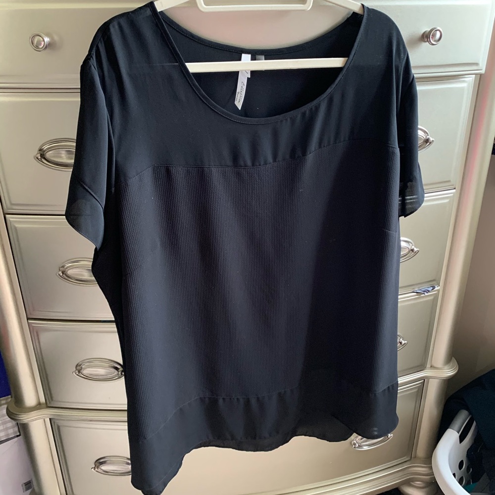 NY Collection Black Top
